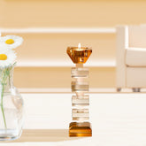 Alvaro Crystal Candle Holder Medium